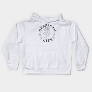 Okanagan Life (B) Kids Hoodie